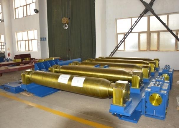 Flying Shear Entry Roller Table